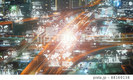 ロジスティック テクノロジー コンセプト ロジスティック テクノロジー コンセプト 88169138
