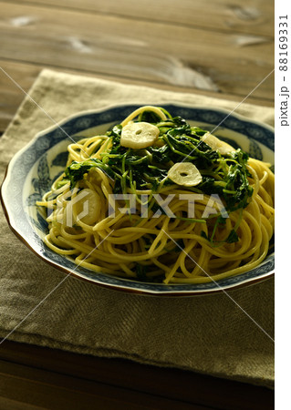 豆苗パスタ 88169331