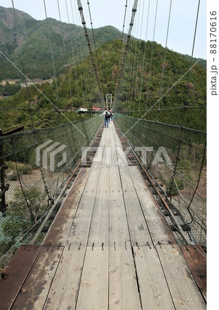 谷瀬の吊り橋 谷瀬の吊り橋 88170616