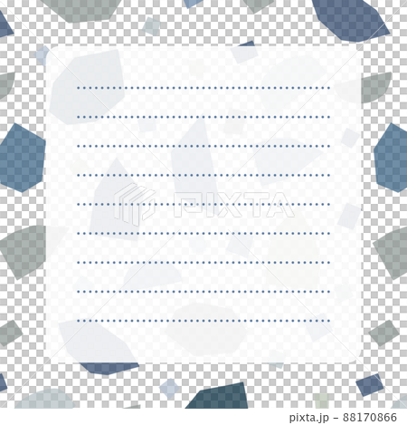 具有彩色圖案圖案的文具藍白色背景 具有彩色圖案圖案的文具藍白色背景 88170866