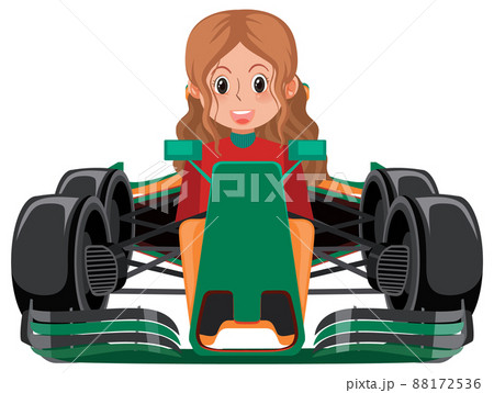 A man driving formula one racing car A man driving formula one racing car 88172536