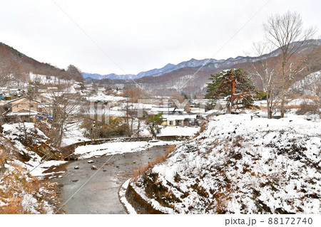南相木村の風景(長野県南相木村)【2022.3】 88172740