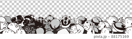 浮世絵 群衆 その1 浮世絵 群衆 その1 88175169