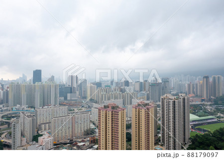 the cityscape of residential Area at Hammer Hill, hk 26 March 2022 88179097