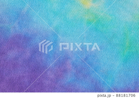 Abstract tie dye multicolor fabric cloth Boho pattern texture Abstract tie dye multicolor fabric cloth Boho pattern texture 88181706