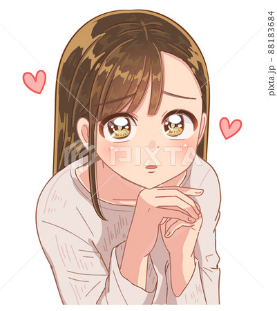 あざとかわいい女の子 88183684