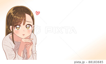 あざとかわいい女の子 88183685