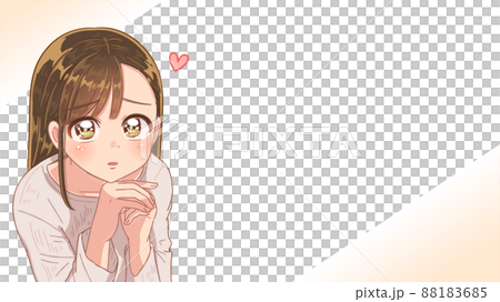 あざとかわいい女の子 88183685