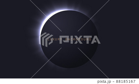 Black luxury background with light elements, template for your design Black luxury background with light elements, template for your design 88185167