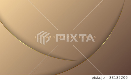 Rose luxury background with gold elements, paper concept template for your design Rose luxury background with gold elements, paper concept template for your design 88185206