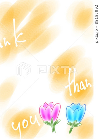 メルヘン色のメッセージカード 88185992