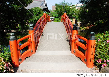 神泉苑内の法成橋(京都市中京区) 神泉苑内の法成橋(京都市中京区) 88186491