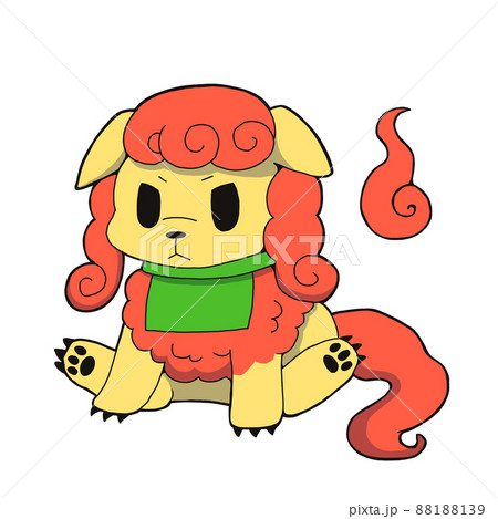 狛犬・赤 88188139