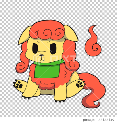 狛犬・赤 88188139