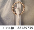 リースで遊ぶ文鳥 88189739