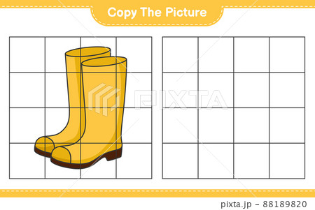 Copy the picture, copy the picture of Rubber...のイラスト素材 [88189820] - PIXTA