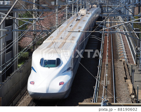新幹線N700S　J11編成　本町跨線橋にて 88190602