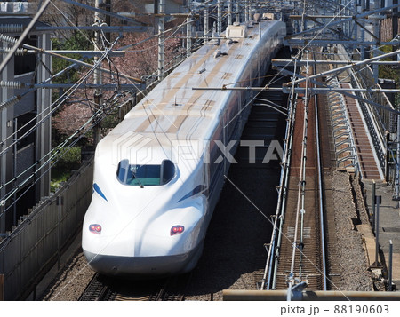 新幹線N700S　J11編成　本町跨線橋にて 88190603