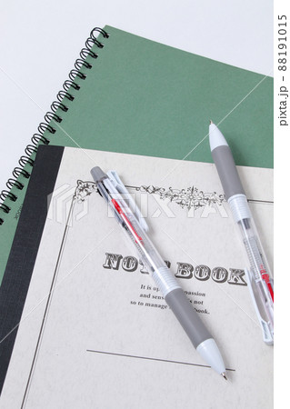ノート, ペン, ボールペン, メモ, 文具, ビジネス, 学校, メモ帳, 勉強, 文房具, 教育 88191015