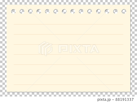 Simple and flat note paper 88191337