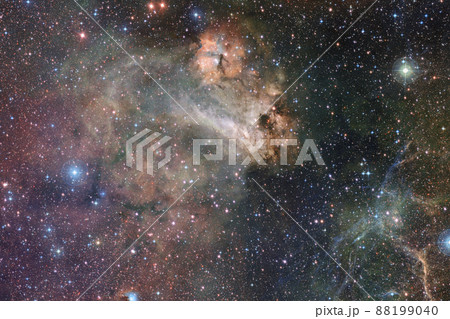 Awesome of endless cosmos. Elements of this image furnished by NASA Awesome of endless cosmos. Elements of this image furnished by NASA 88199040
