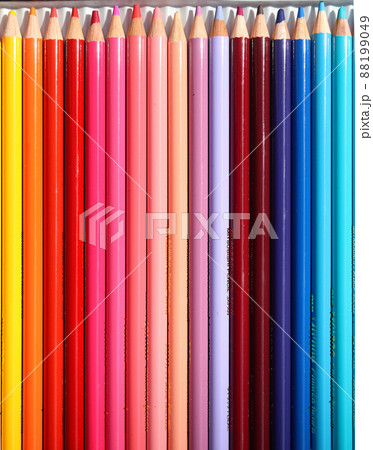 カラフルな色鉛筆 鮮やかなweb背景 テクスチャ カラフルな色鉛筆 鮮やかなweb背景 テクスチャ 88199049