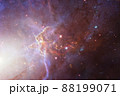 Beautiful galaxy. Elements of this image furnished by NASA 88199071