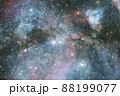 Nebula, cluster of stars in deep space. Elements of this image furnished by NASA 88199077