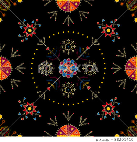 Mulgi folk art pattern 15 88201410