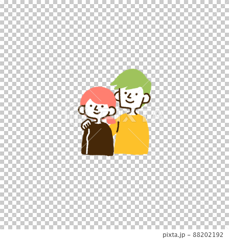 Illustration of couple 88202192