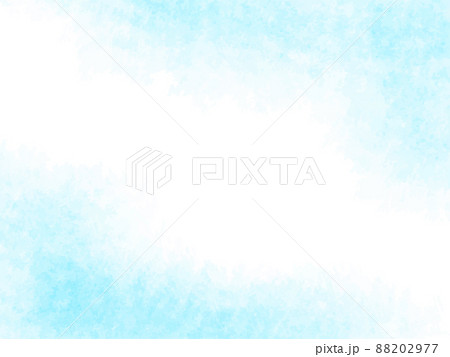 水彩テクスチャの背景素材 ブルー 夏イメージ 水彩テクスチャの背景素材 ブルー 夏イメージ 88202977