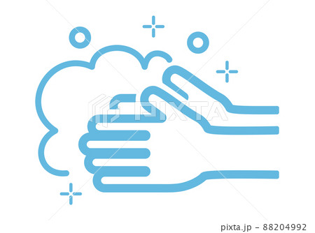 手洗いのアイコン 手洗いのアイコン 88204992