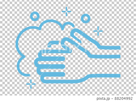 手洗いのアイコン 手洗いのアイコン 88204992