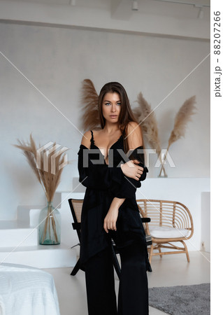 Beautiful female in light room 88207266