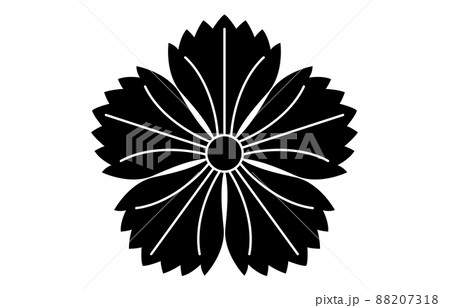 日本の家紋撫子 88207318