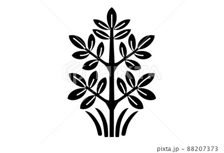 日本の家紋立ち榊 日本の家紋立ち榊 88207373