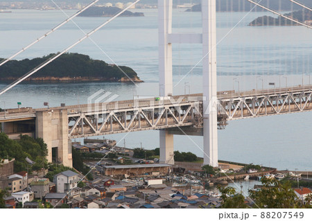 下津井港 下津井漁港 瀬戸大橋 岡山県倉敷 瀬戸内海 下津井港 下津井漁港 瀬戸大橋 岡山県倉敷 瀬戸内海 88207549