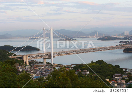 下津井港 下津井漁港 瀬戸大橋 岡山県倉敷 瀬戸内海 下津井港 下津井漁港 瀬戸大橋 岡山県倉敷 瀬戸内海 88207554