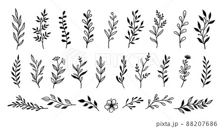 Leaf branch wreath rustic set Leaf branch wreath rustic set 88207686