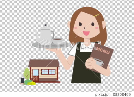 ウエイトレス　定員　喫茶店 88208469