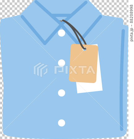 帶標籤的淺藍色襯衫 帶標籤的淺藍色襯衫 88208998