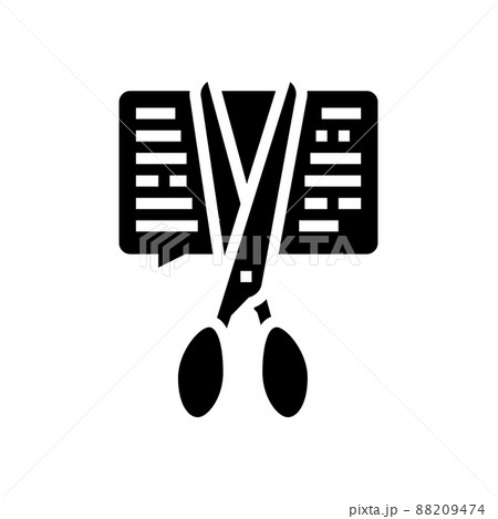 censorship social media glyph icon vector illustration 88209474