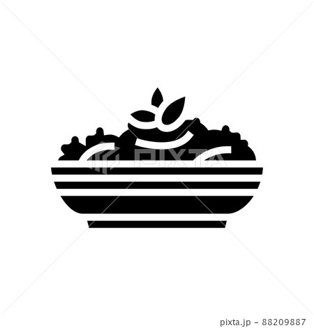 puree carrot glyph icon vector illustration 88209887