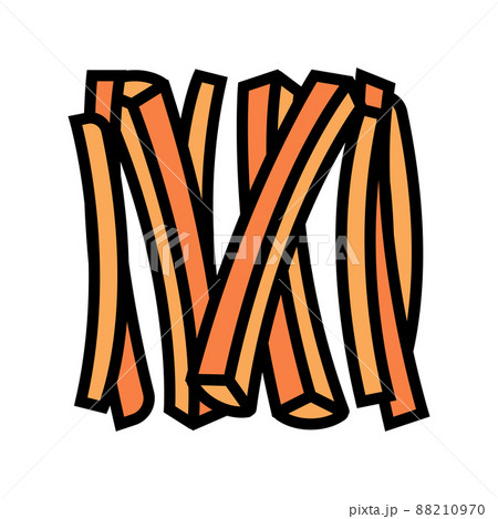sticks carrot color icon vector illustration sticks carrot color icon vector illustration 88210970