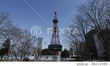 北海道札幌市の有名な観光スポット札幌テレビ塔 北海道札幌市の有名な観光スポット札幌テレビ塔 88211499