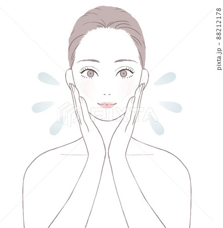 スキンケアをする女性 88212178