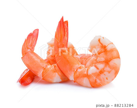 shrimps isolated on white background. 88213284