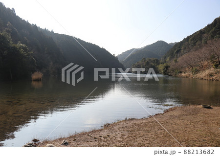 蒼霧鯉池　一ノ俣桜公園　山口県下関市 88213682
