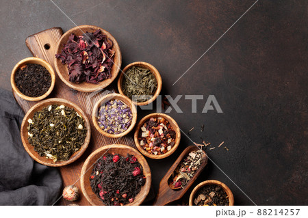 Various dried tea 88214257