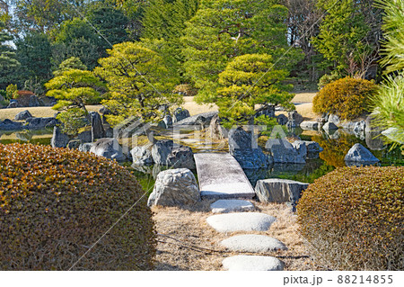 京都 二条城 清流園 88214855